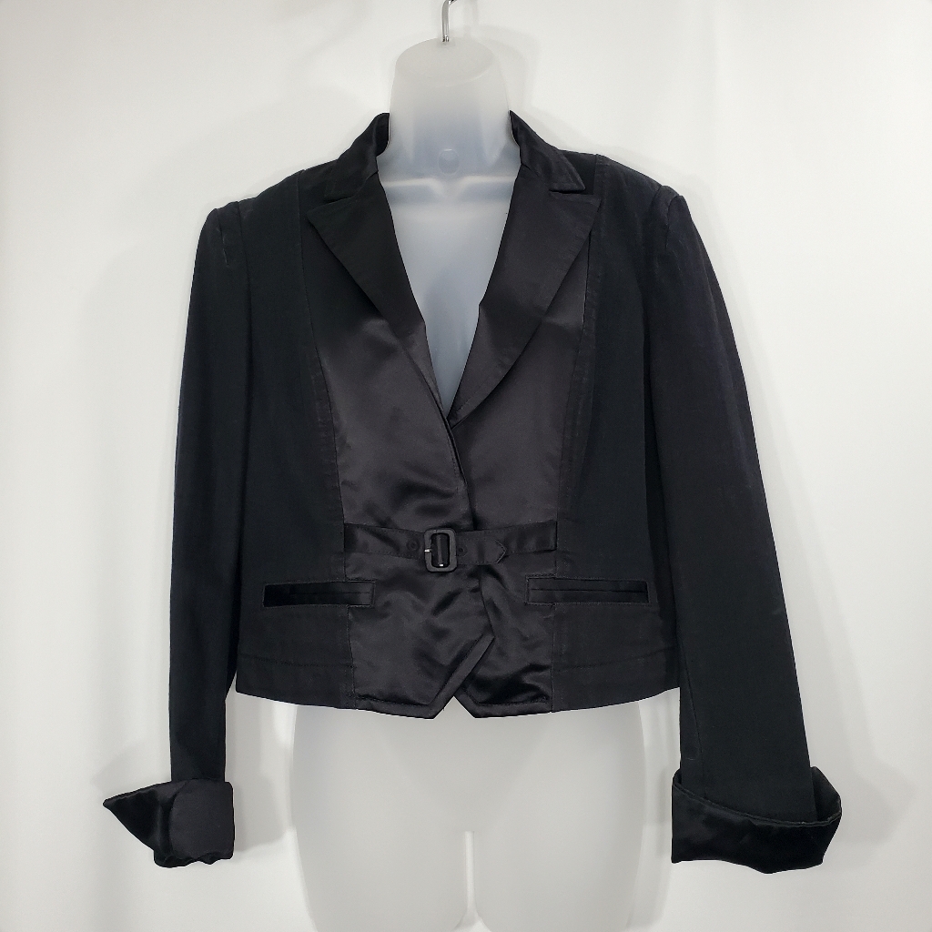 Theory Jamison Black Denim Jacket